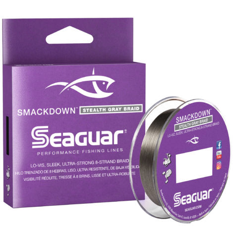 Seaguar Smackdown Stealth Gray Braided Line