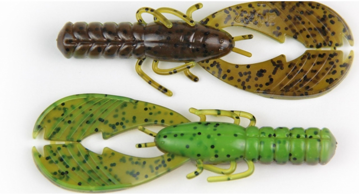 X-Zone 3.25" Muscle Back Finesse Craw (8 Pk)