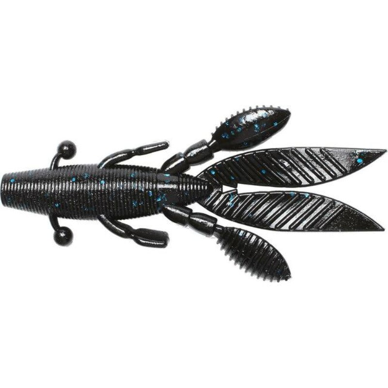 Yamamoto Flappin' Hog 3.75" Black Blue Flake By Bait-WrX